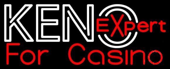 Keno EXpert For Casino Neon Sign